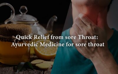 QUICK RELIEF FROM SORE THROAT | Agni Ayurvedic Village
