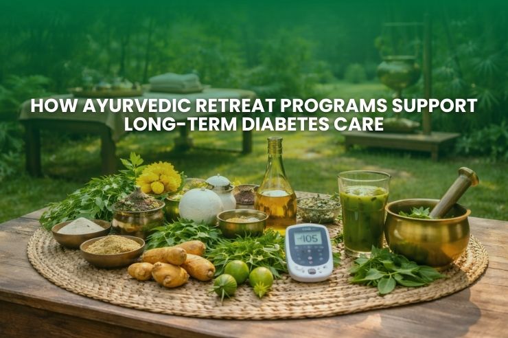 Ayurvedic retreat program supporting long-term diabetes management