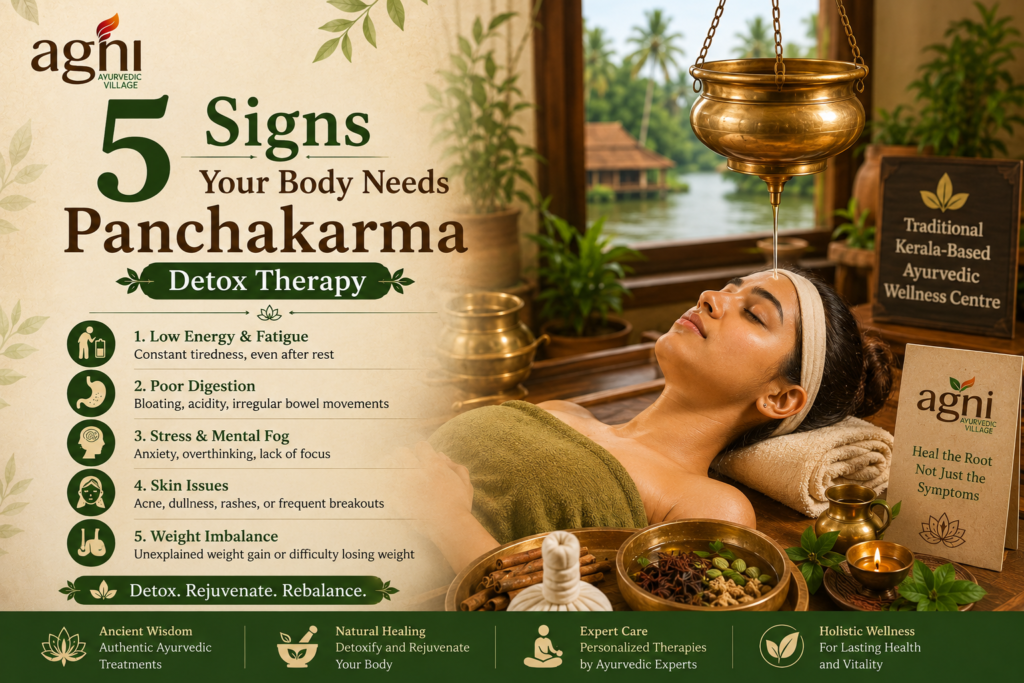 detoxification therapy of Ayurveda